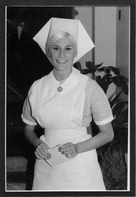 Ruth graduates as a registered general nurse in 1967.