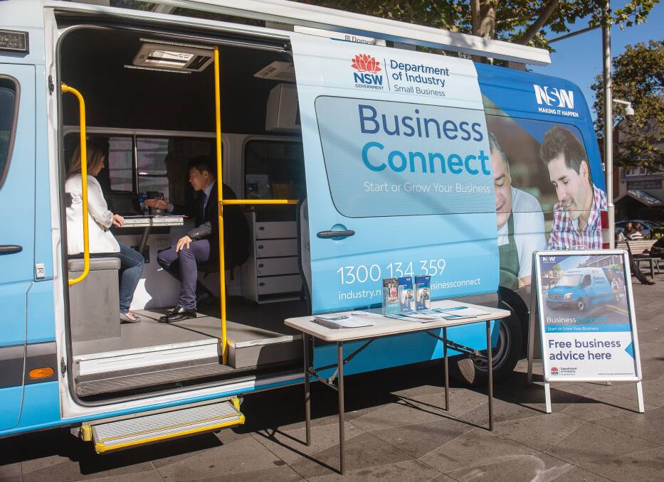 Businesses can hop on board the Business Bus on Monday. Photo: supplied