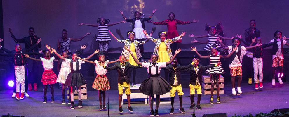 CONCERT: The Watoto Children’s Choir is performing on Sunday. Photo: Supplied