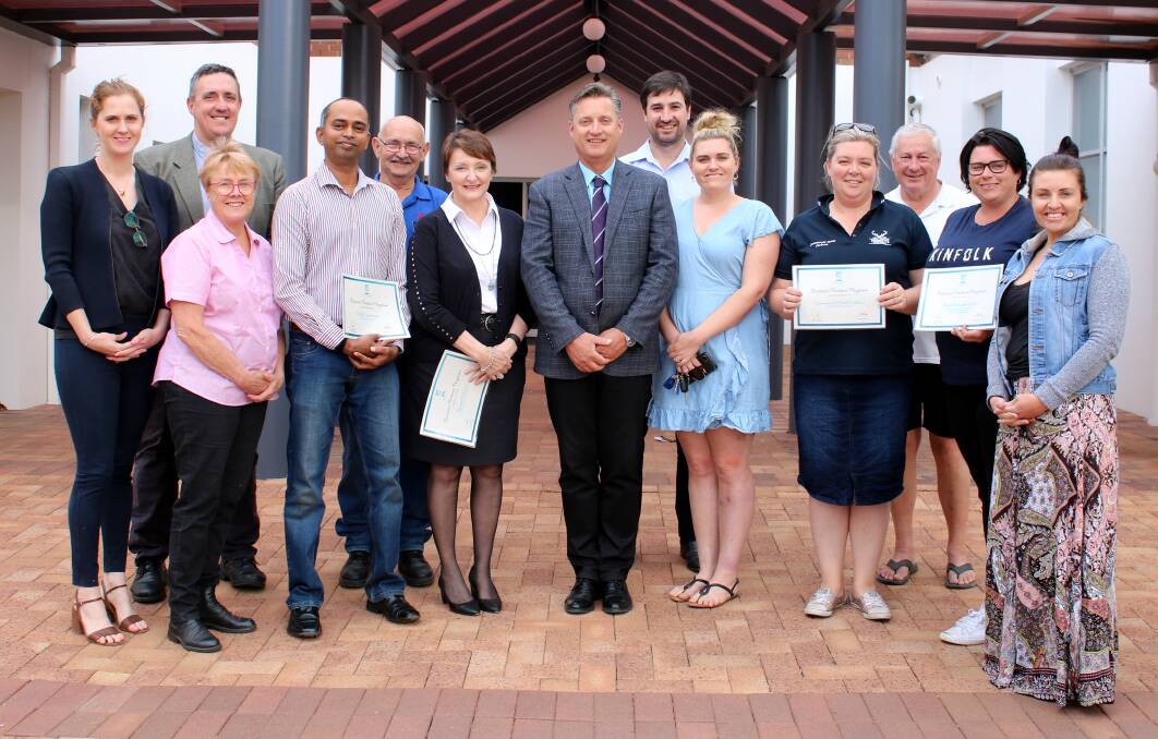 Six Gunnedah businesses were successful in round one of the Business Partner Progam.