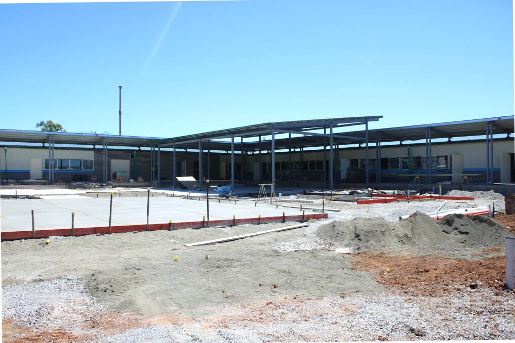 Work on Carinya's new middle school should be completed in early 2019.