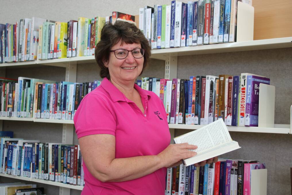 Library manager Jenny Campbell in the Boggabri Library.