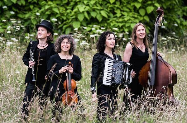 The London Klezmer Quartet will come to Gunnedah in February. Photo: Contributed