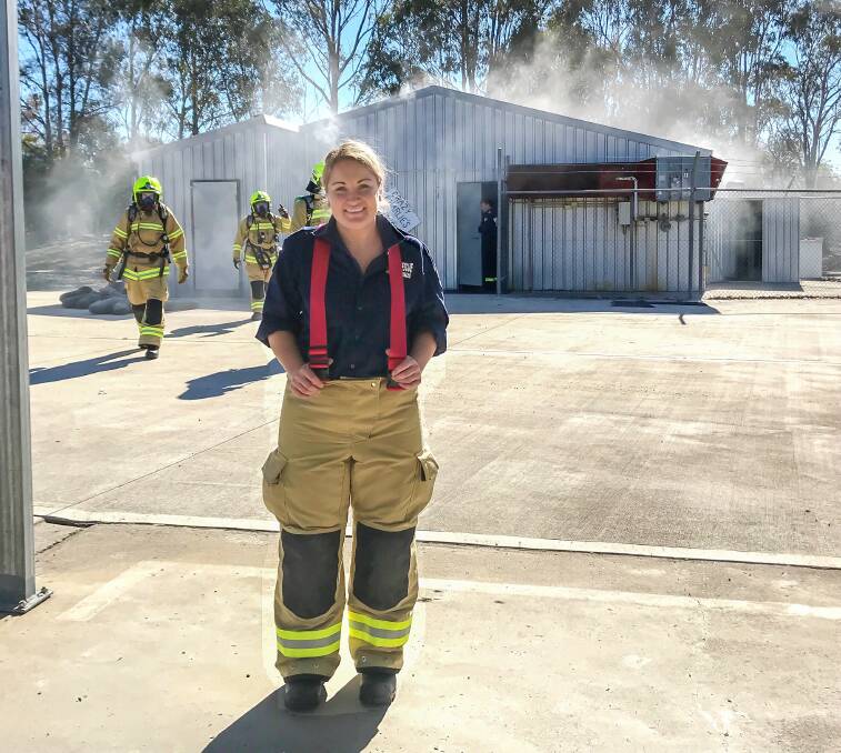 Tammey McAllan has joined her local fire brigade.