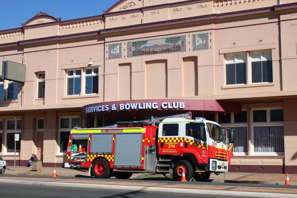 Fire and Rescue Gunnedah responded to a call at Gunnedah Services and Bowling Club.