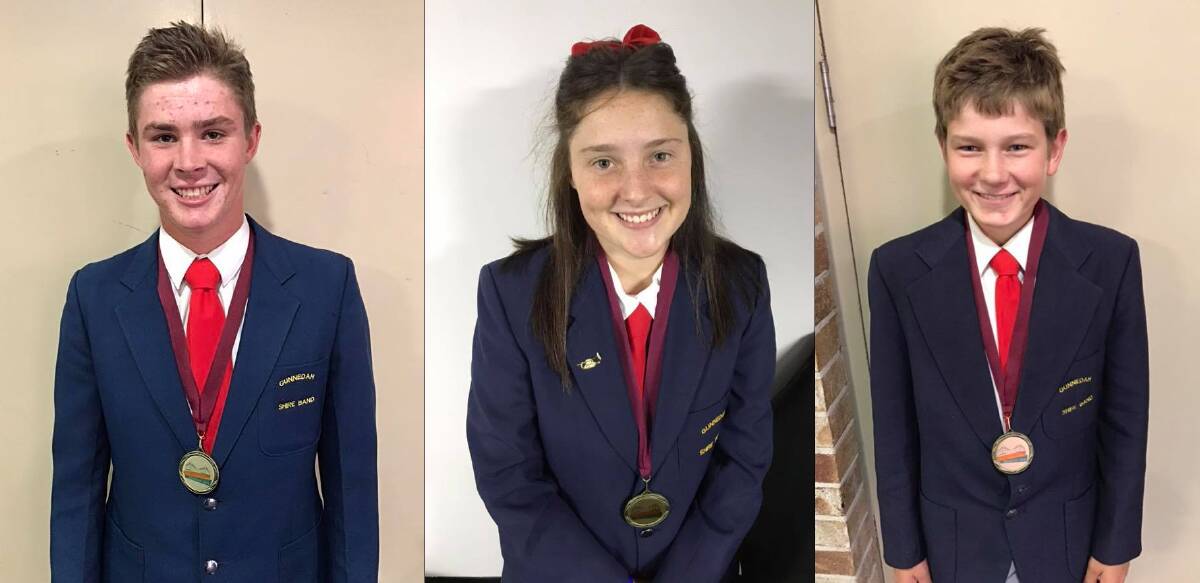 Oscar King, Amity Cleal and Harry Grant beat out their competition to be named champions. Photos: supplied