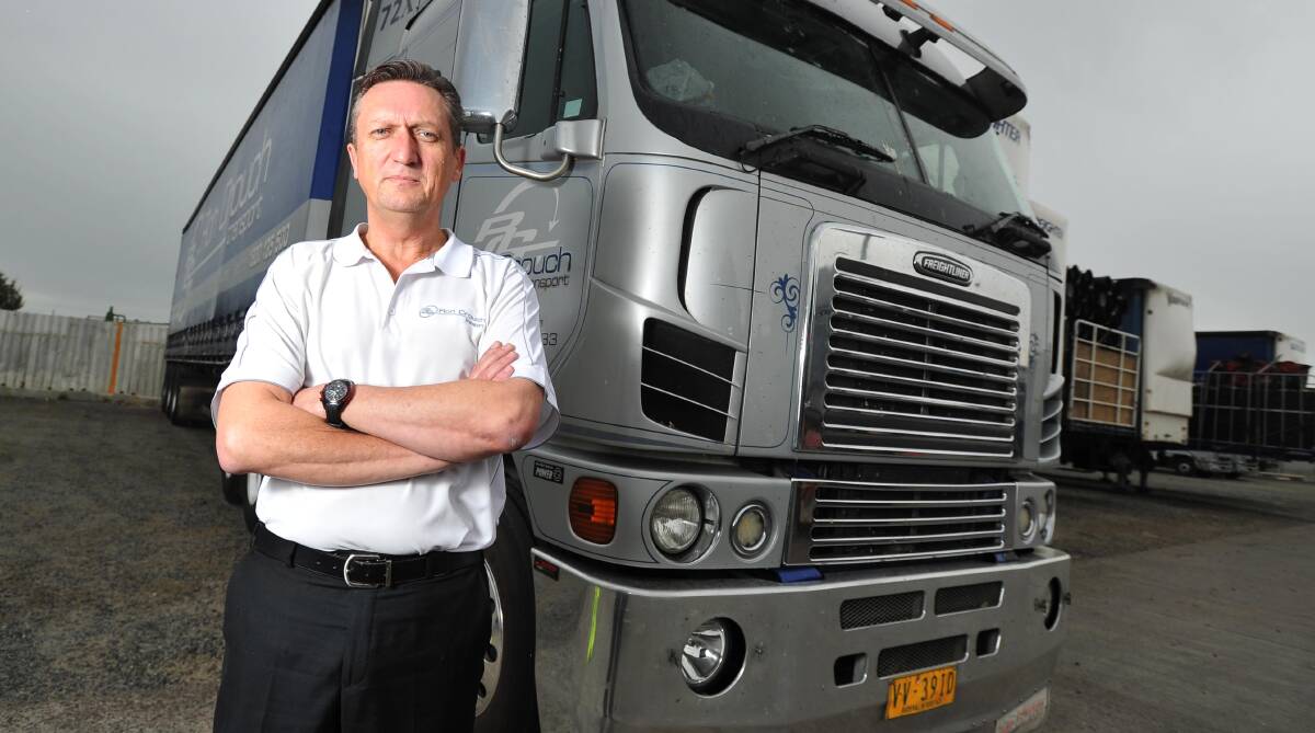 Geoff Crouch is the chair of the Australian Trucking Association.