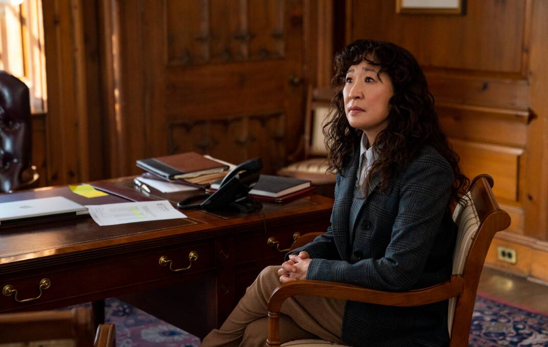 Sandra Oh's character is warm and human and Oh gets to be purely funny. Picture: Netflix