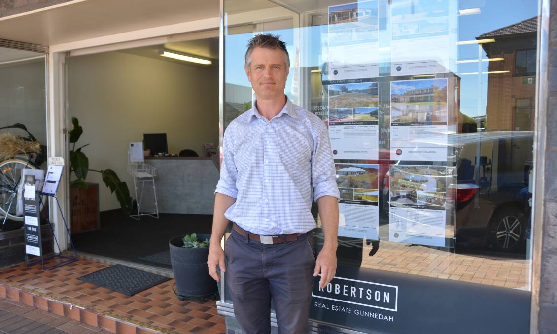 FULL: Robertson's Real Estate property manager Ben Robertson said for the past three months he's been at 100 per cent occupancy. Photo: Jessica Worboys