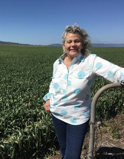 WATER: National Farmer's Federation president Fiona Simson has been chosen alongside other resilient, rural women chosen as muses for a design company.