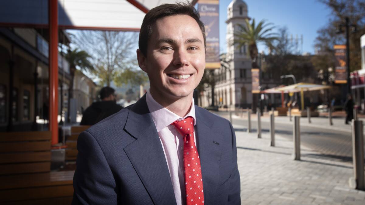 GOOD NEWS: Many elements of the budget were welcomed by New England's Business NSW regional manager Joe Townsend. Photo: Peter Hardin
