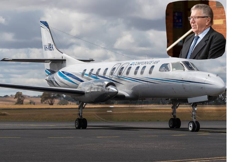 FLYING HIGH: The NSW Government's decision to reopen its border to Victoria has been welcomed by airlines and Tamworth mayor Col Murray alike. 