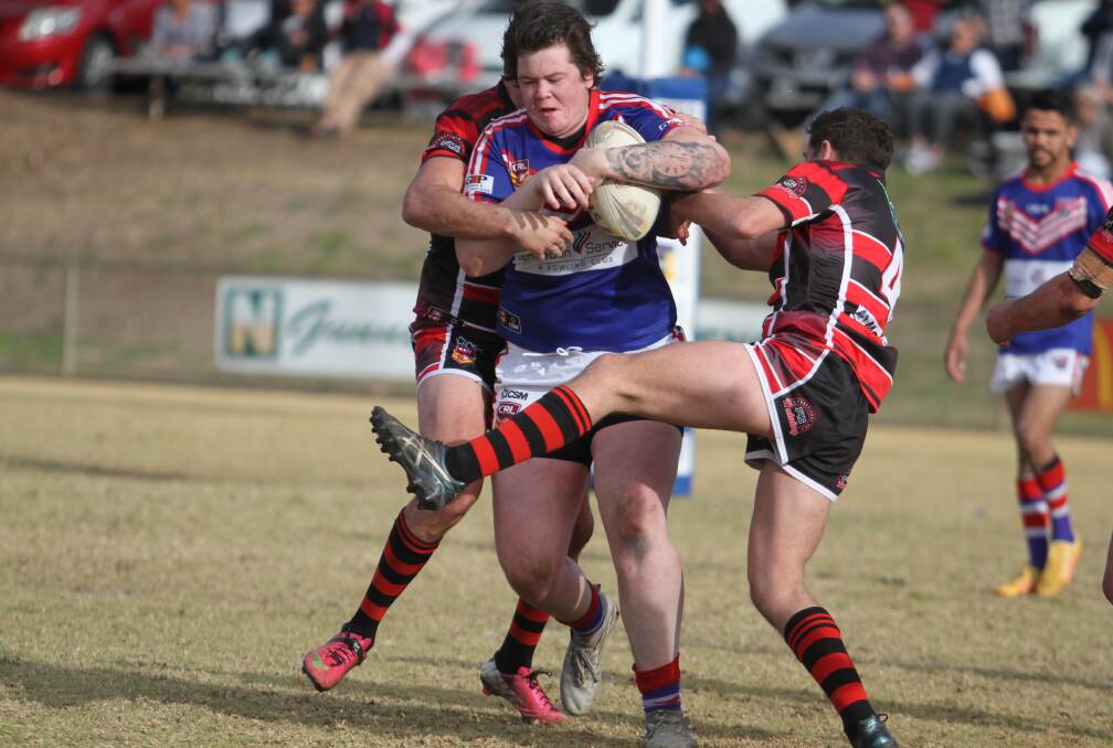 READY TO GO: Lincon Smith will be among the Gunnedah Bulldogs keen to impress in Saturday's trial match against the Raiders. 