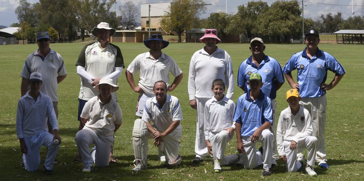 FAMILY MATTERS: A recent second grade match between Mornington and Court House saw 12 relatives play with and against each other. 