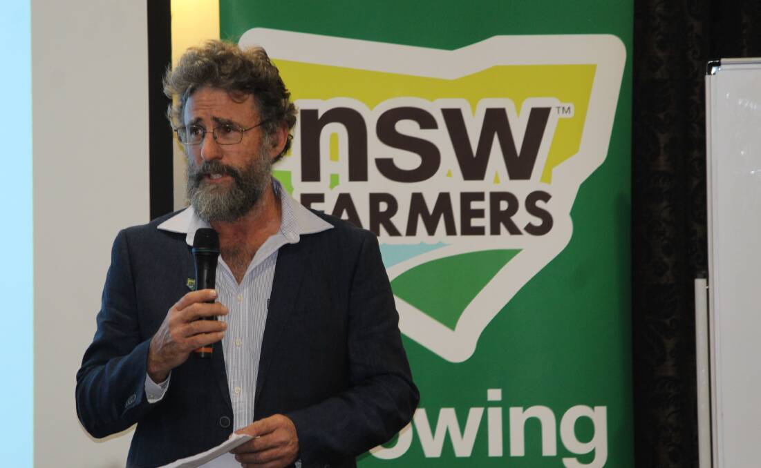 DECISION PENDING: NSW Farmers president James Jackson will be attending Tuesday's meeting at the Tambar Springs Hotel. 