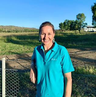 HELPING HAND: Barraba local Melissa Bowman has connected with communities across the state in her role as Givit's drought co-ordinator. Photo: Supplied 