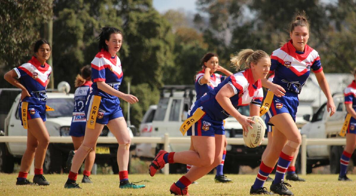 FINALS BOUND: The Bulldogs have earned a place in the ladies league tag finals series. Photo: Gunnedah Bulldogs Facebook page. 