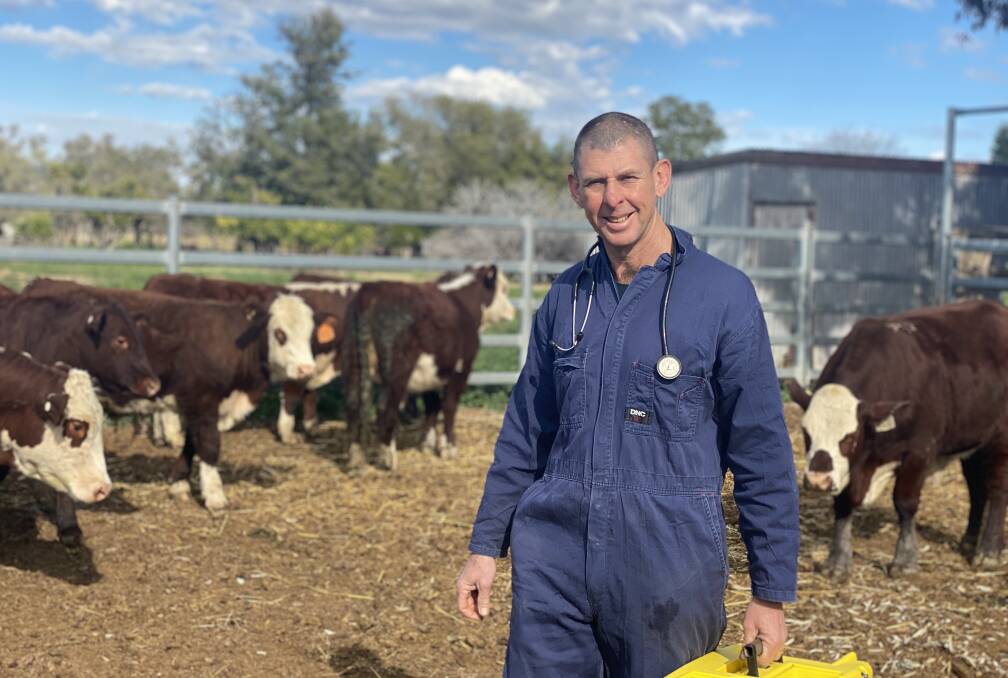 ON THE LOOKOUT: NSW LLS district veterinarian Shaun Slattery has already conducted more than 80 investigations this year. Photo: Supplied 