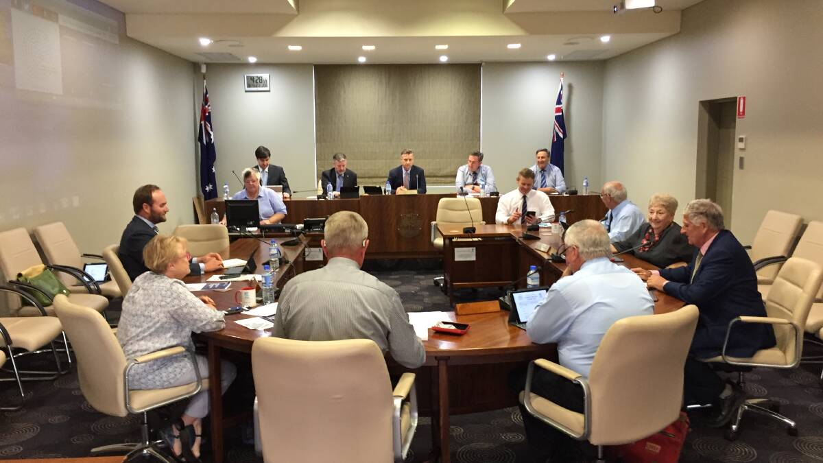 DISCUSSION: Councillors approved the proposed development's koala plan of management at Wednesday's council meeting. Photo: Billy Jupp 