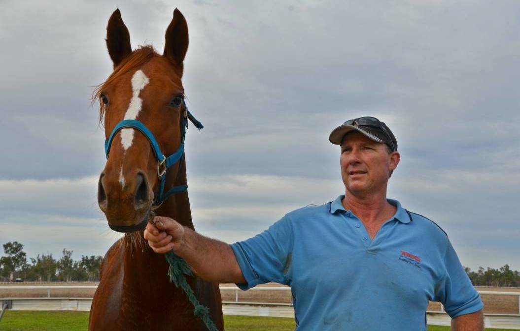 POSITIVE OUTLOOK: Gunnedah trainer Gavin Groth is taking a lot of positives out of Inverell Cup day. Photo: Billy Jupp 