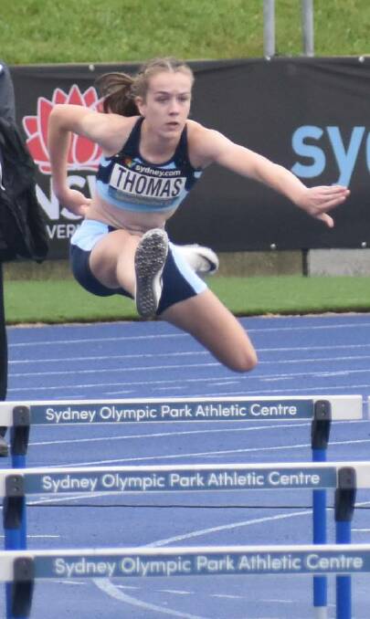 Yasmin Thomas competes in Sydney. Photo: Supplied 