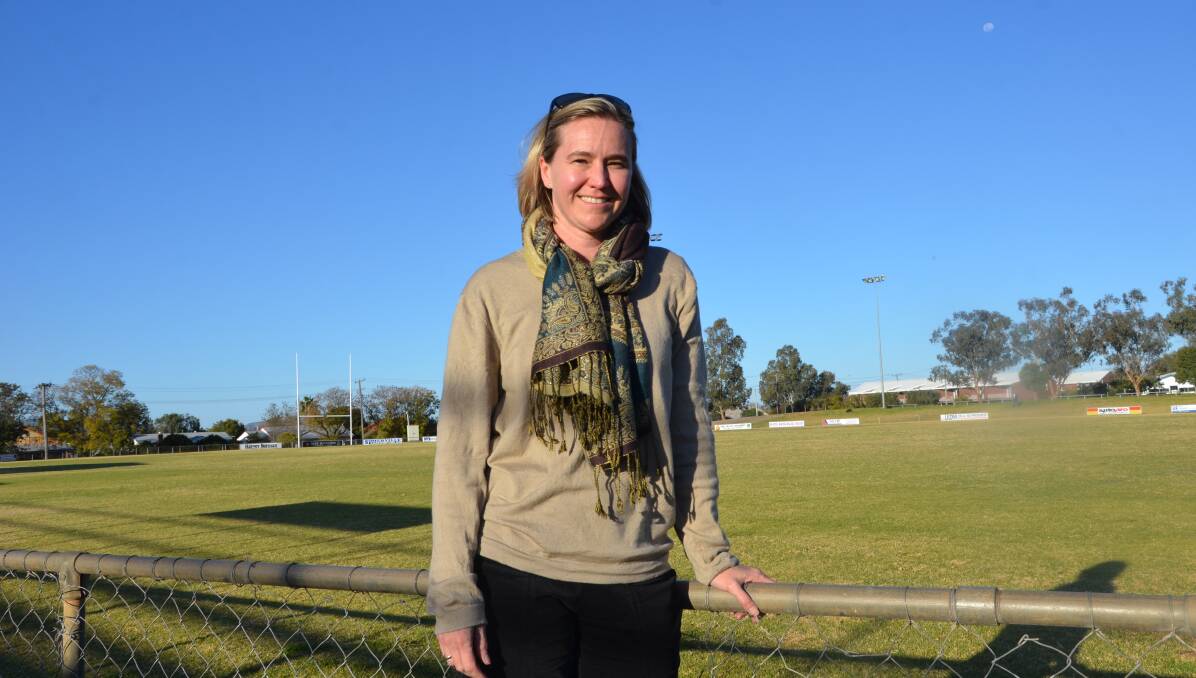 DESPERATE TIMES: Gunnedah Junior Cricket Association president Catherine Clarke is looking for more volunteers as junior cricket faces an uncertain future in the town. Photo: Billy Jupp  