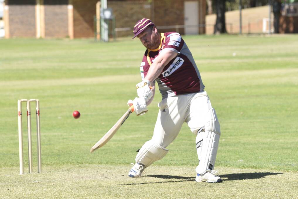 ON FIRE: Ryan Cooper has scored 200 runs for Albion's second grade side so far this season, including a score of 88 on Saturday. Photo: Billy Jupp 