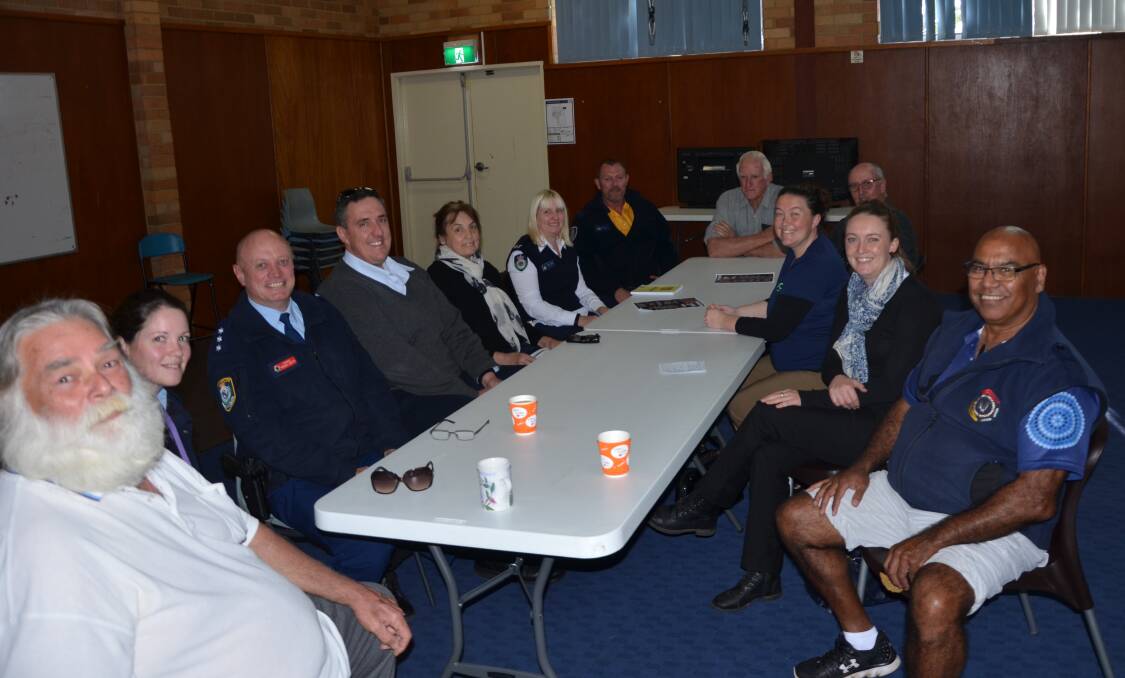 COMING TOGETHER: Representatives from all of the region's emergency services and Gunnedah Shire Council gathered in Gunnedah on Wednesday to discuss the community fun day. Photo: Billy Jupp 