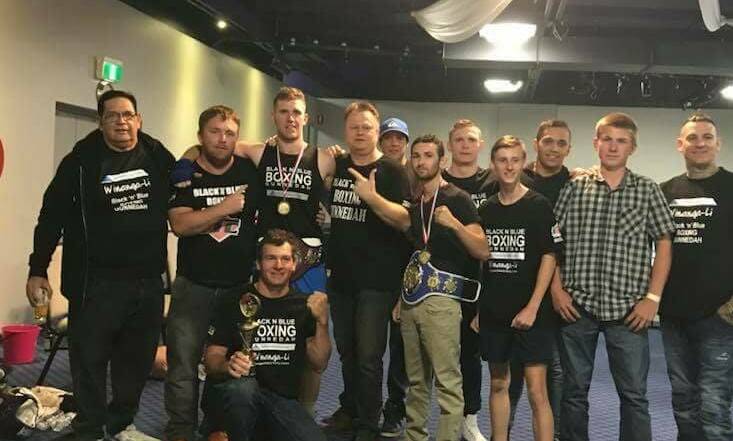 LOOKING AHEAD: It is set to be a big year for Gunnedah's Black 'n' Blue boxers. Photo: Supplied 