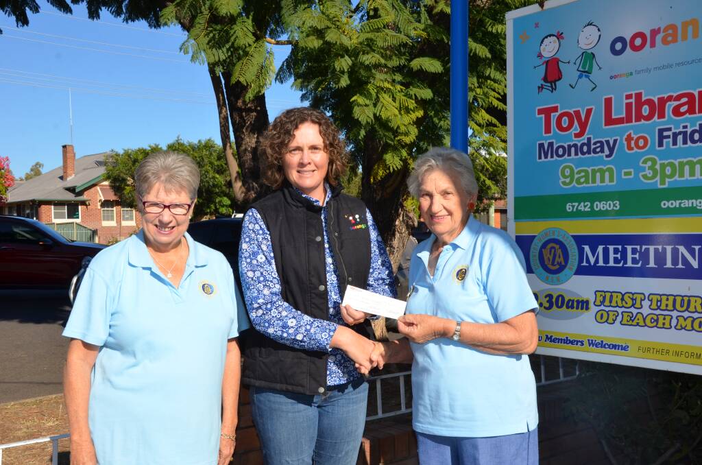 BUSY MONTH: The Gunnedah CWA has been busy throughout the month of May with highlights including making a donation to Every Gunnedah Child to help bring the Royal Far West bus to Gunnedah. Photo: Billy Jupp 