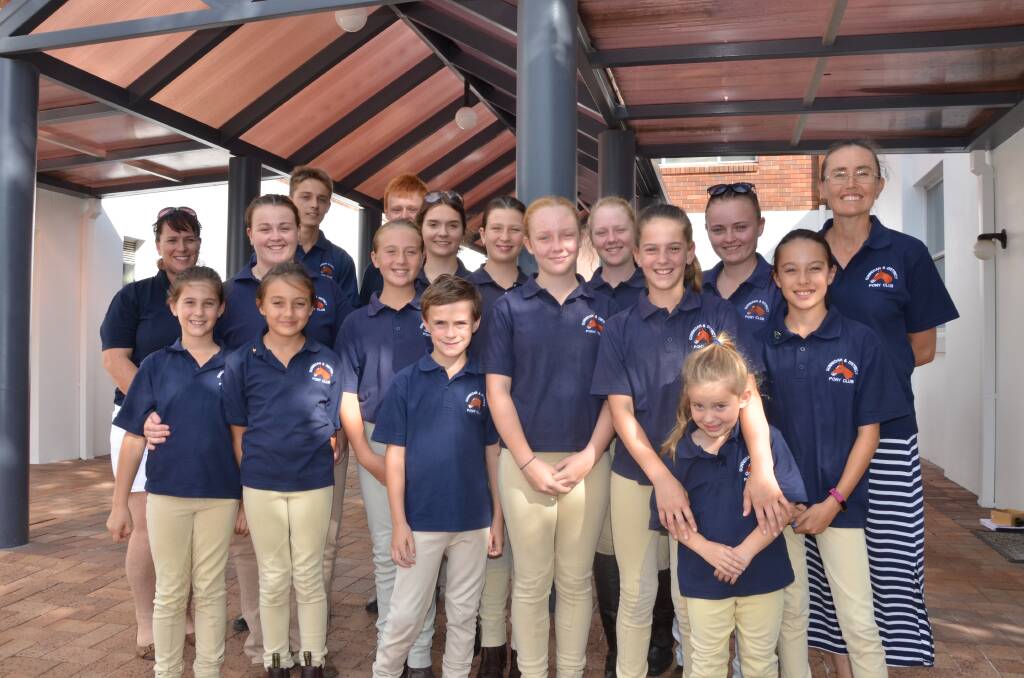CHANGE OF PLANS: Gunnedah Pony Club members, who attended December's council meeting, will have to move their annual pony camp from October to April due to the CMCA Rally. Photo: Ella Smith