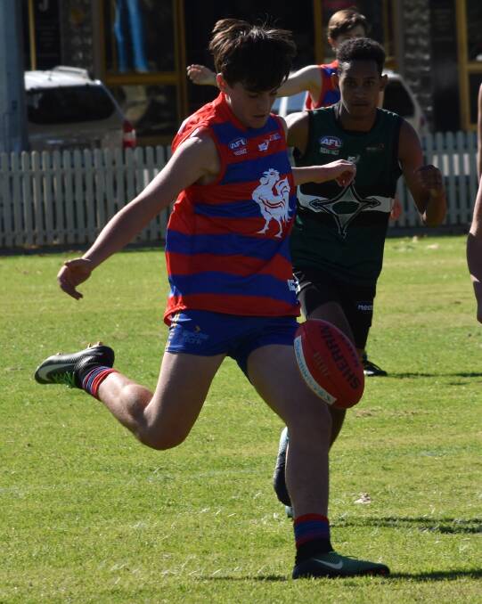 SELECTED: Joel Walker in action for the Tamworth Roosters. Photo: Ben Jaffrey 