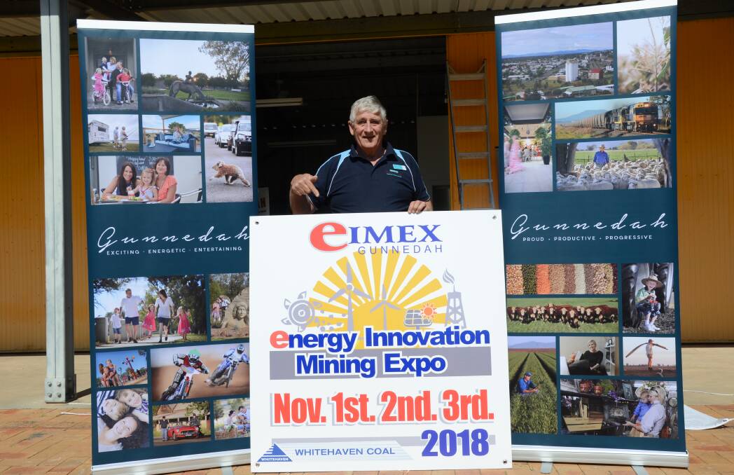 SPREADING THE WORD: Rob Hooke is keen to spread the word about Gunnedah's up coming energy, mining and innovation expo. Photo: Billy Jupp  