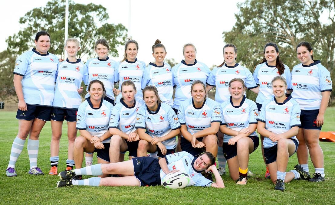 ROARING WITH PRIDE: Saturday's game will be the first time the Quirindi Lionesses will play during their club's annual ladies day function. Photo: Sally Alden Photography 
