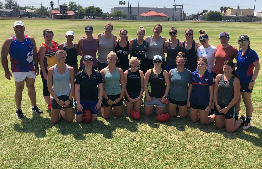 NEW FRONTIER: The Bulldogs were pleased with the response for their women's come and try day. Photo: Supplied 