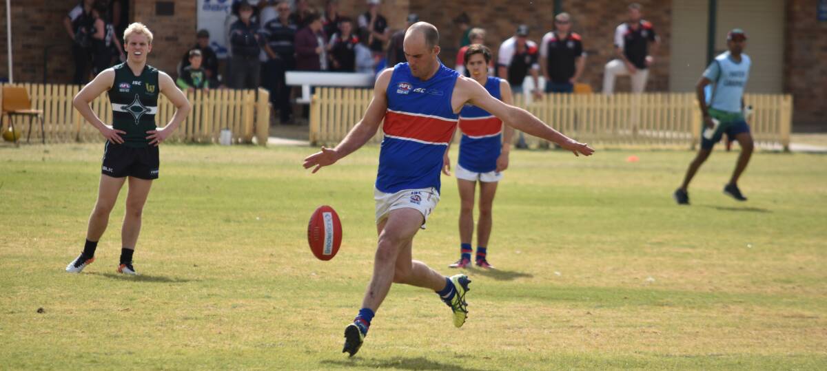 SPEARHEAD: Mitchell Swain will make the switch from the Gunnedah Bulldogs to the Manilla Tigers this season. Photo: Ben Jaffrey 