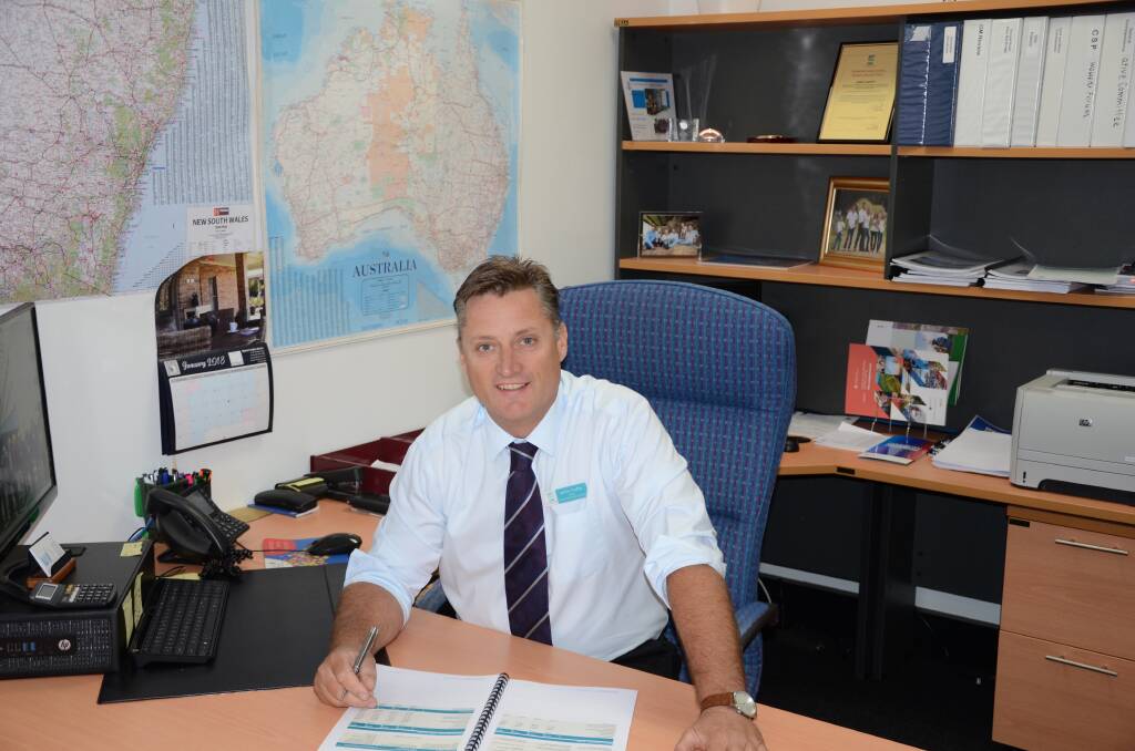 LOOKING FORWARD: Gunnedah Shire Council mayor, Jamie Chaffey is excited about the growth, development and projects that the community will see begin and be completed in 2018. Photo: Billy Jupp