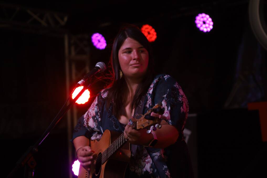 MAKING HER WAY: Sarah Leete loves to write and perform music. Photo: Brett Clarke