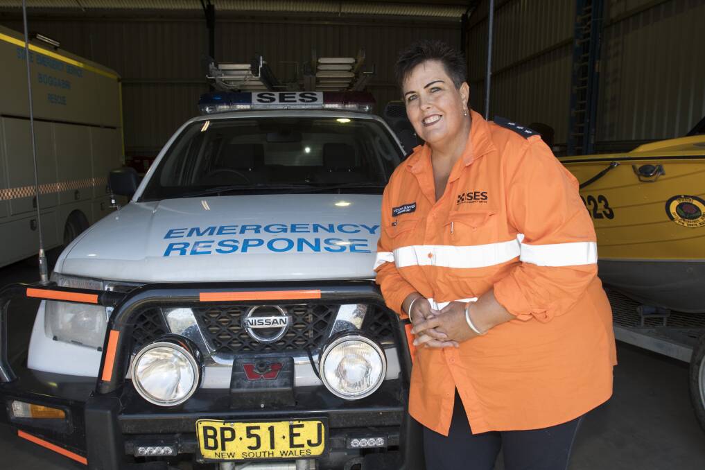 TOP JOB: Vic Gunther has become Boggabri SES commander, a role her grandfather once filled. Photo: Peter Hardin 070519PHB024