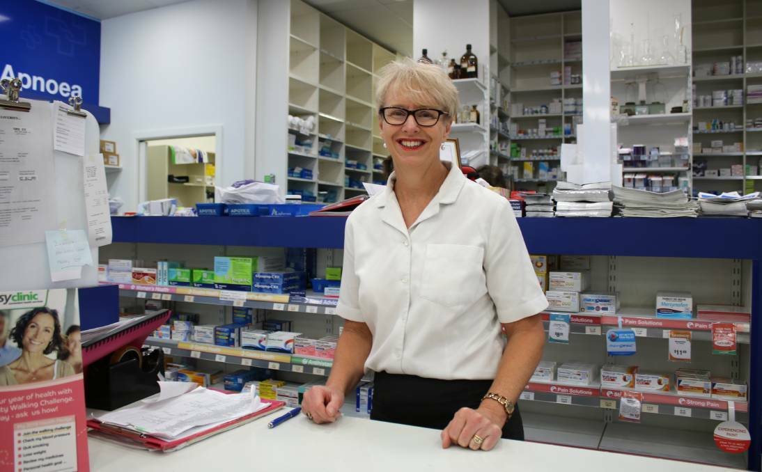 BOOST: Karen Carter said pharmacists' ability to provide more vaccines to more people was convenient to clients, a complement to GPs' service and would hopefully lead to more uptake of vaccinations.