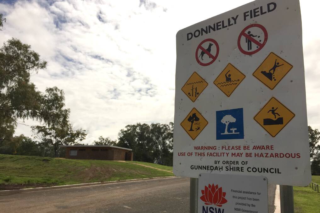 Revamp: Gunnedah's Donnelly Playing Fields will soon have more facilities. An extension to the existing amenities block on council-owned land has been approved.