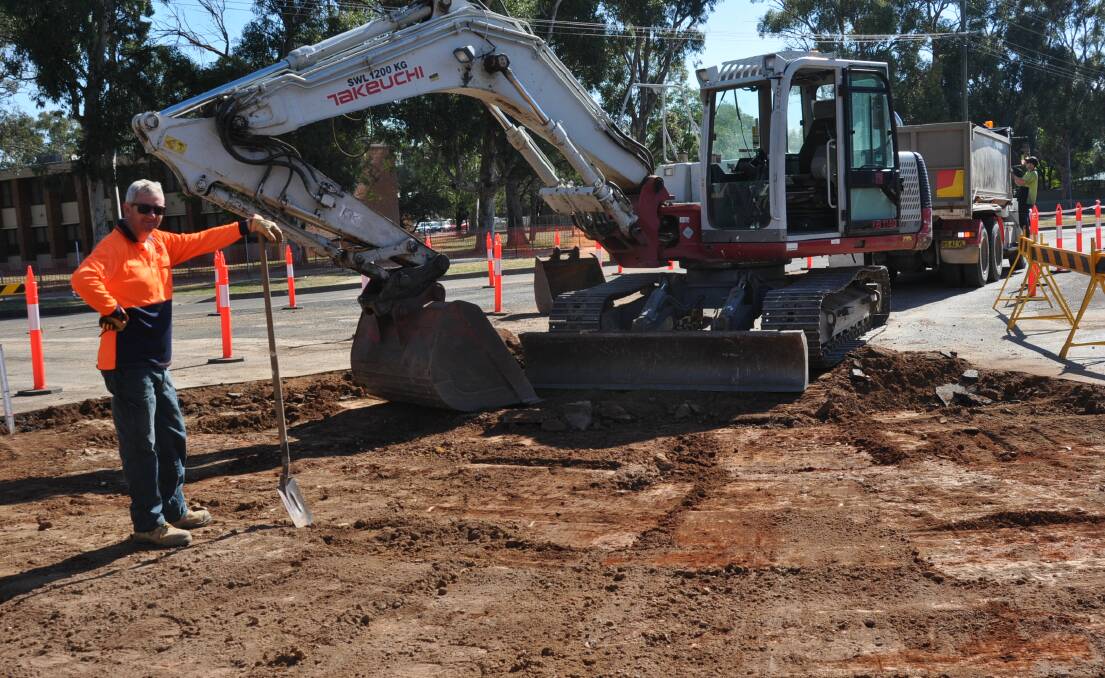 New roundabout takes shape at Gunnedah's busiest intersection