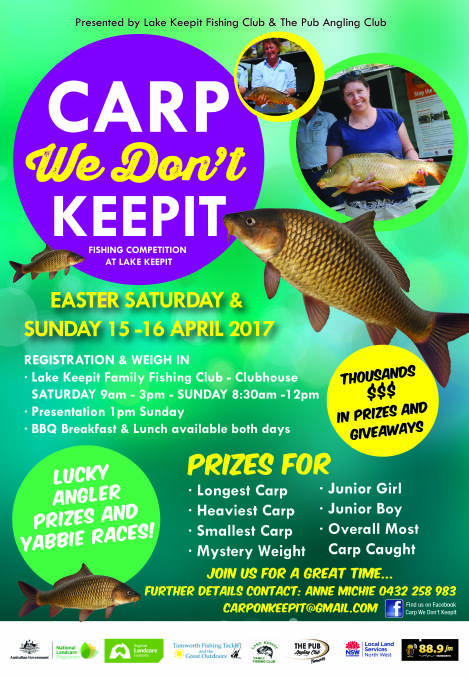 Snag yourself great prizes at carp muster
