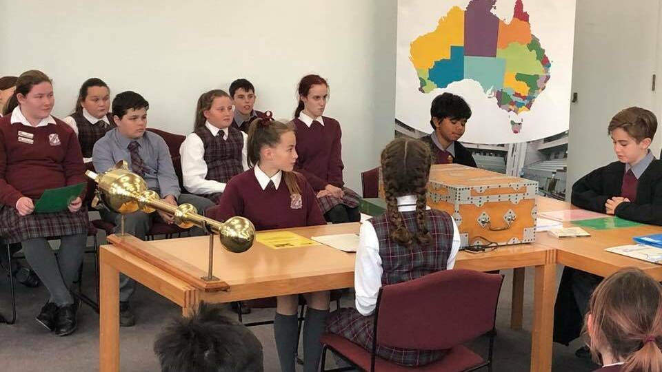 PARLIAMENT IS IN SESSION: Oxley Vale Public School offers a quality academic curriculum and a wide range of extracurricular activities, such as visiting Canberra. 