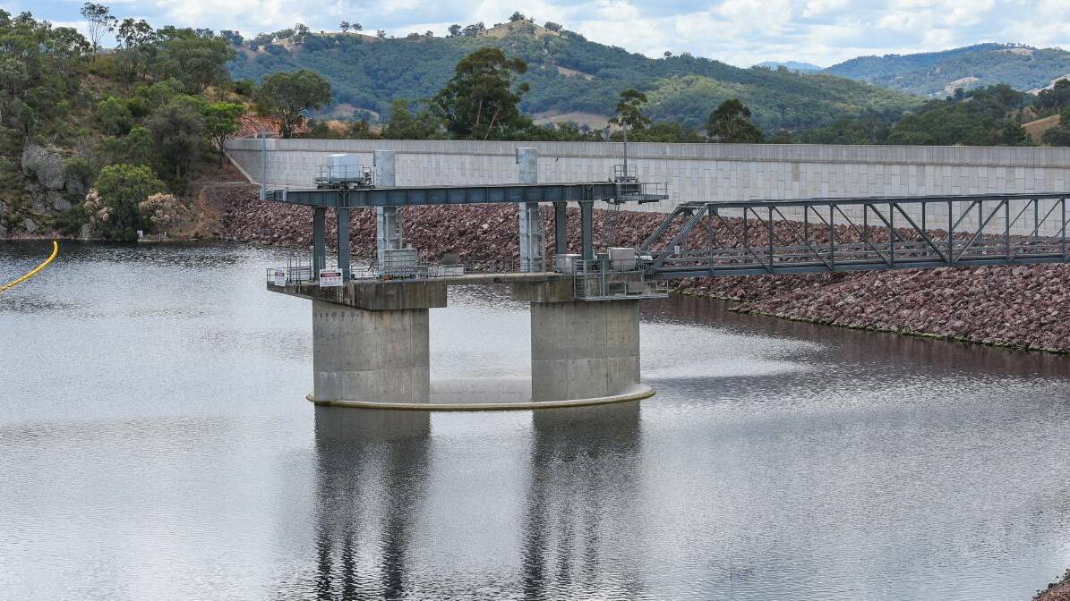 GOING DOWN: Chaffey Dam, our main water supply, has fallen from 98.6 per cent capacity to 19.41 per cent capacity as of October 7.
