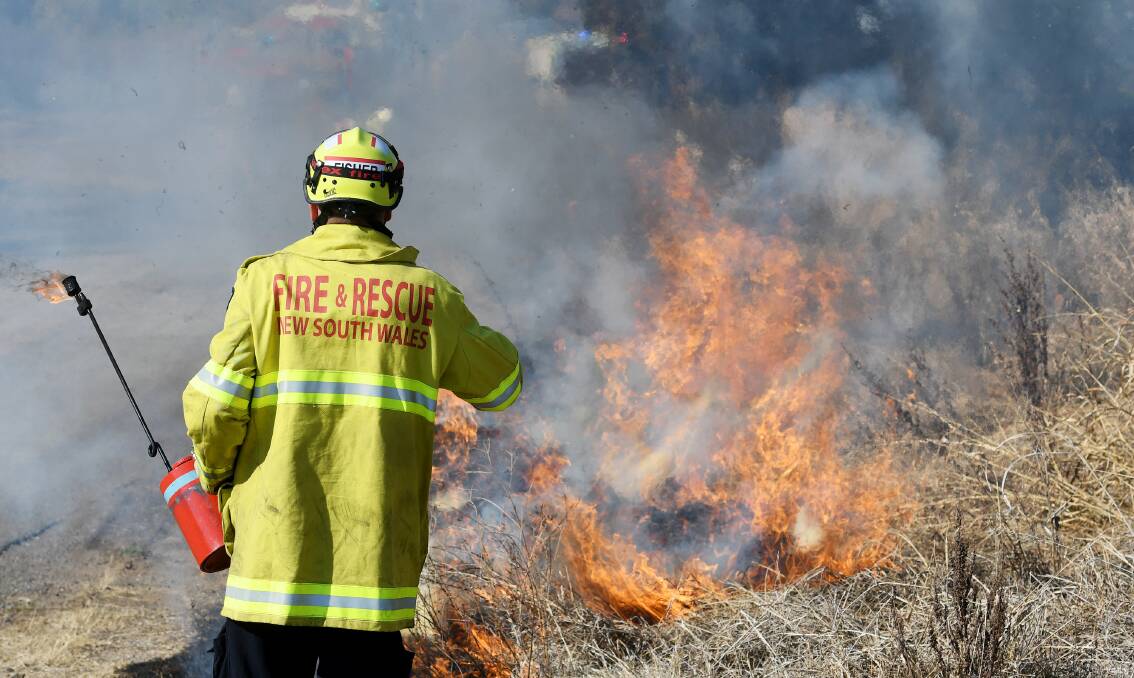 Permits needed: The Tamworth and Gunnedah region will enter the Bushfire Danger Period a month early as of Saturday September 1. Photo: Gareth Gardner