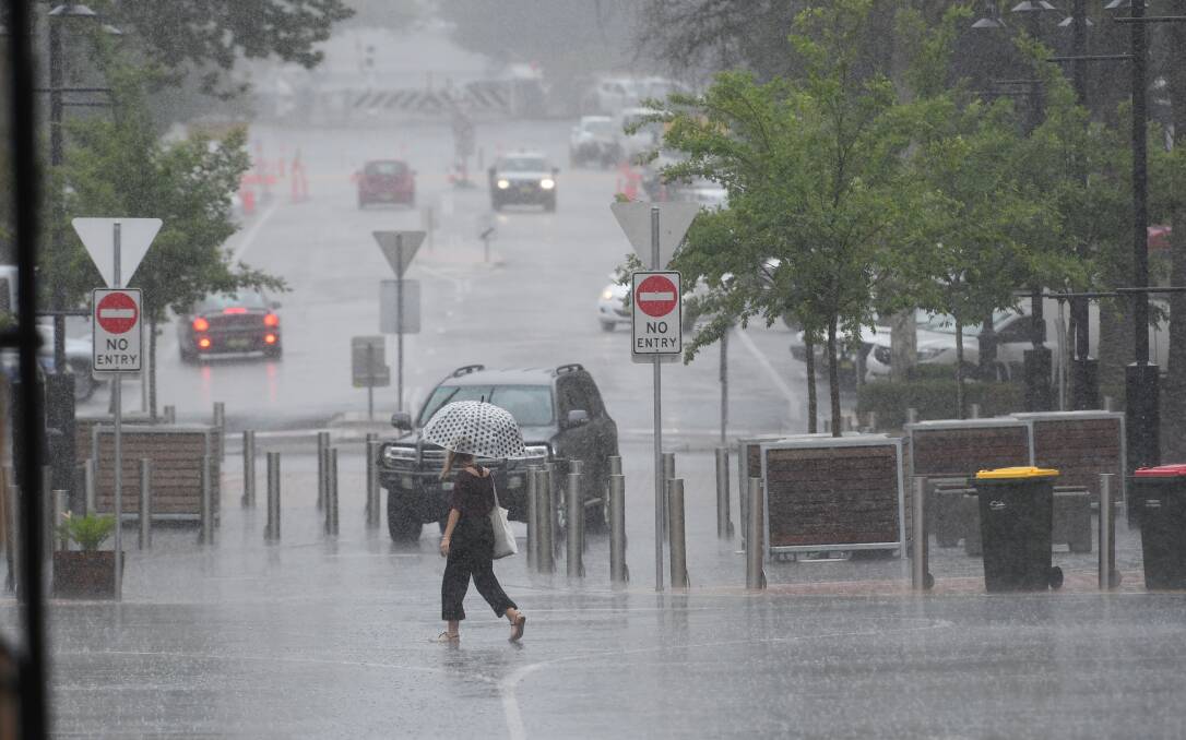 Low pressure: Tamworth is hoping to benefit from a low pressure system that may turn severe in Sydney and the Illawarra on Wednesday. Photo: Gareth Gardner