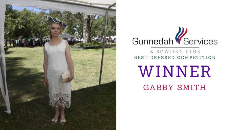 Gabby Smith takes out Gunnedah Servies Best Dressed Competition