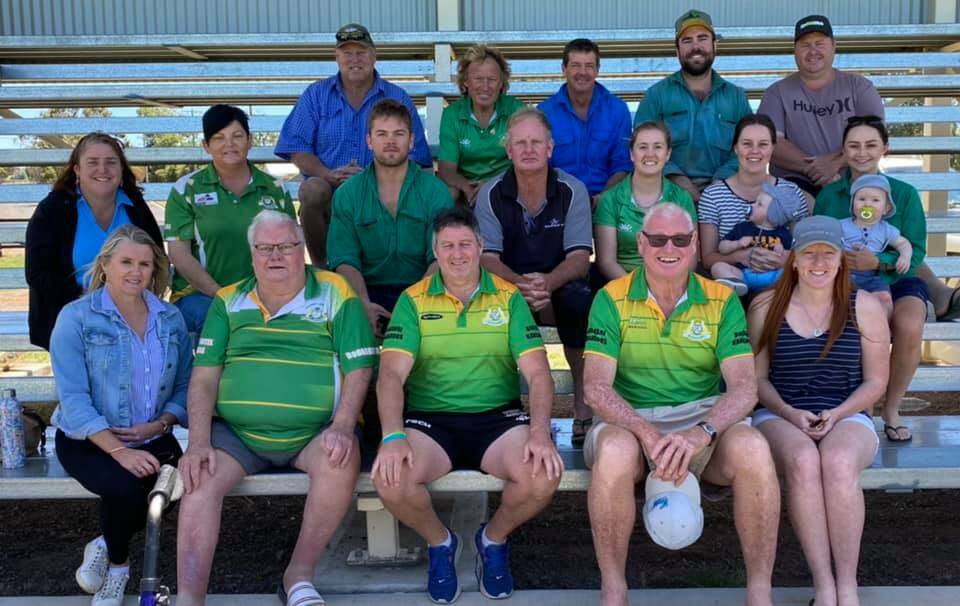 ON DECK: Boggabri has named another big committee for 2022. Pictured are some of the members. Photo: Boggabri & District Rugby League Football Club