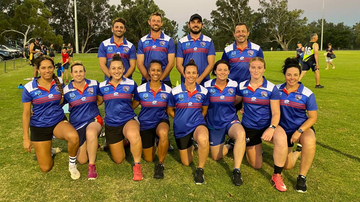 OFF TO COFFS: The Gunnedah contingent are headed to Coffs Harbour to play for the Northern Eagles at the National Touch League. Photo: Supplied